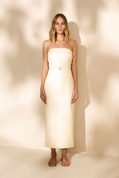 VESTIDO TULE BORDADO FRESIA