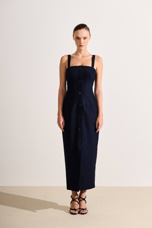 VESTIDO MIDI COTTON ADA
