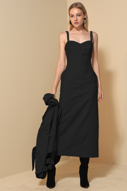VESTIDO MIDI LILOU