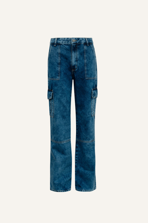 CALÇA CARGO JEANS