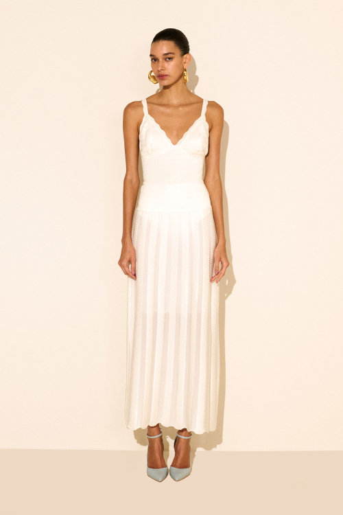 SAIA MIDI TRICOT PETUNIA