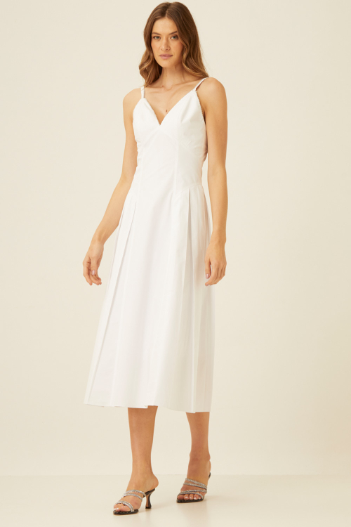 VESTIDO MIDI TRICOLINE SARITA