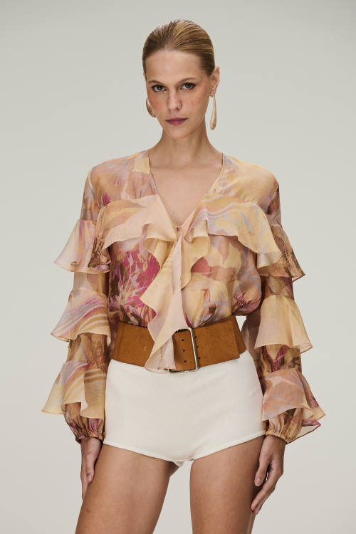 BLUSA VOIL FLORAL GRACE