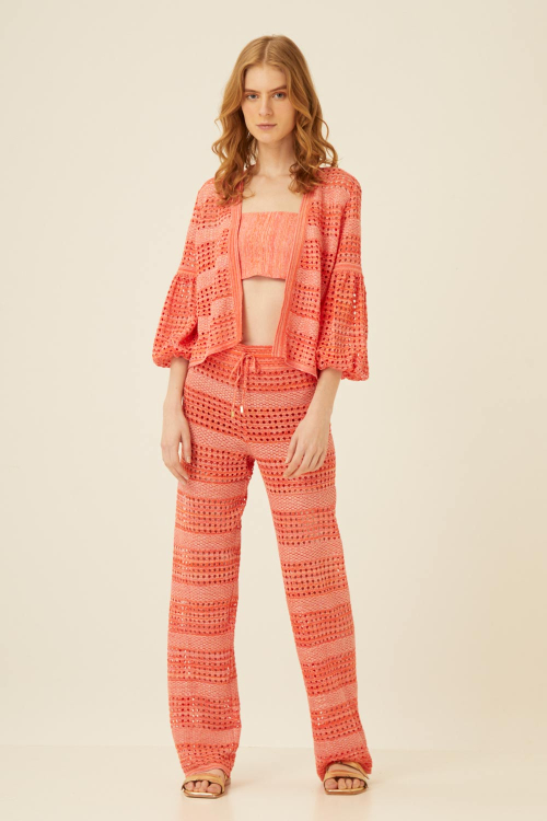 CARDIGAN TRICOT TELA HEBE