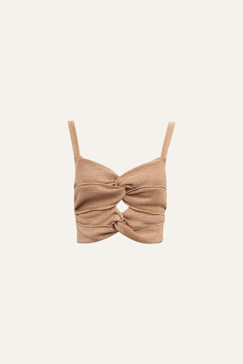 TOP TRICOT MEIA MALHA