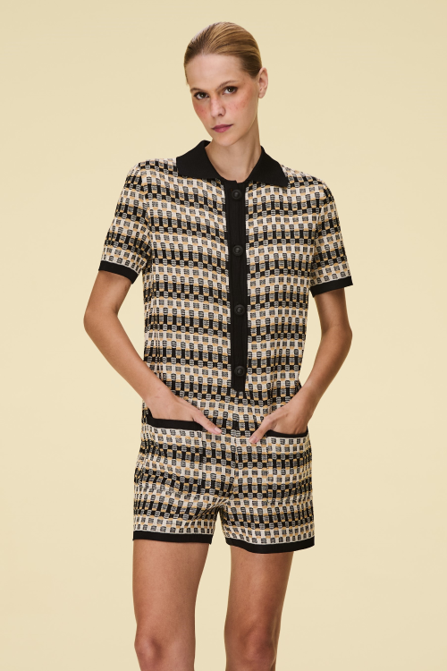 MACAQUINHO TRICOT MADRAS