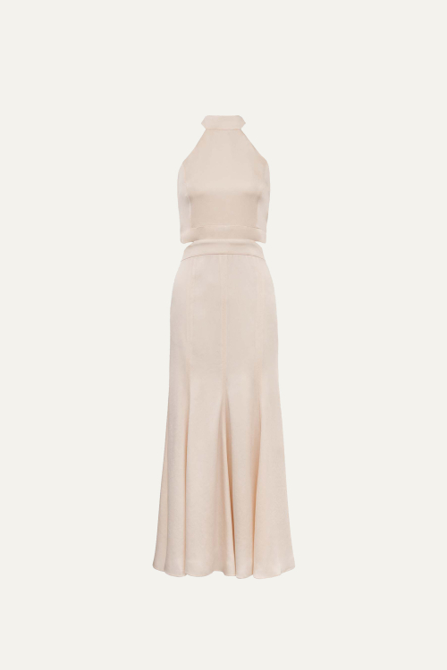 VESTIDO MIDI CREPE BELIZE
