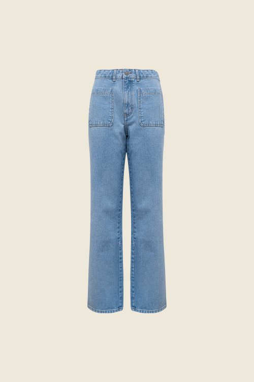 CALÇA BOLSO JEANS