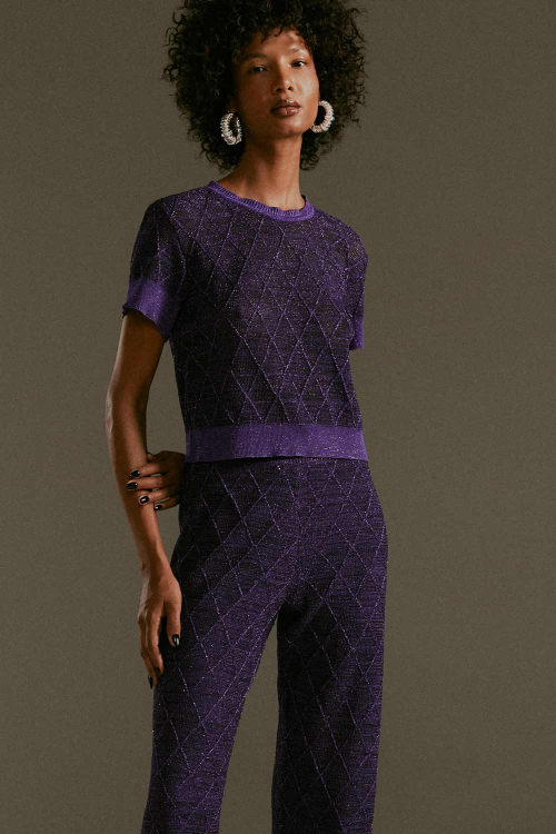 BLUSA TRICOT RENDADO