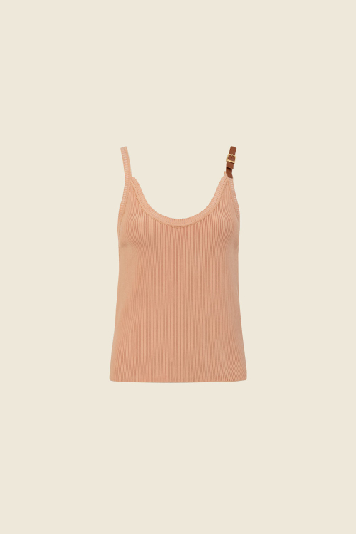REGATA TRICOT CANELADO