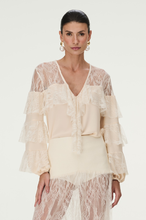 BLUSA RENDA AURA