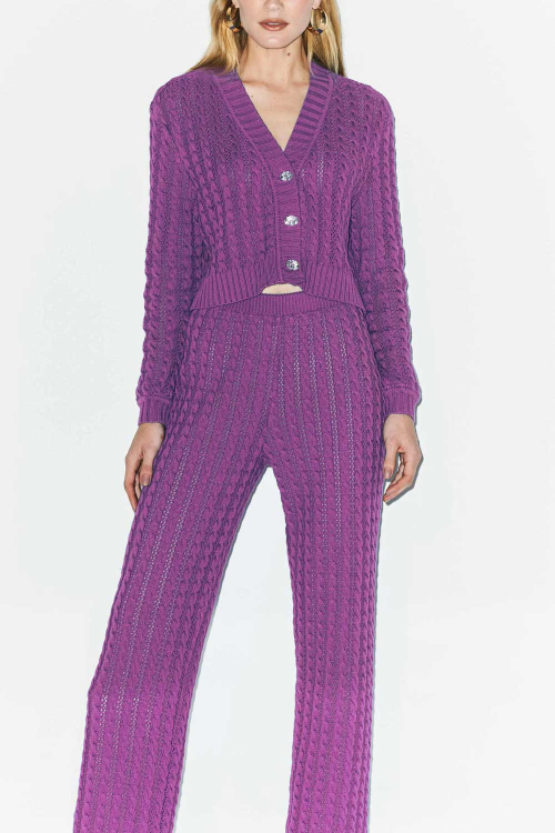 CARDIGAN TRICOT CROPPED MIKUMI