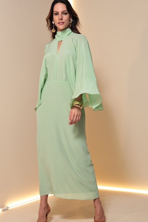 VESTIDO SEDA LONGO SOPHIE