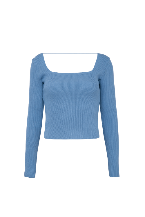 BLUSA TRICOT CANELADO ARIEL