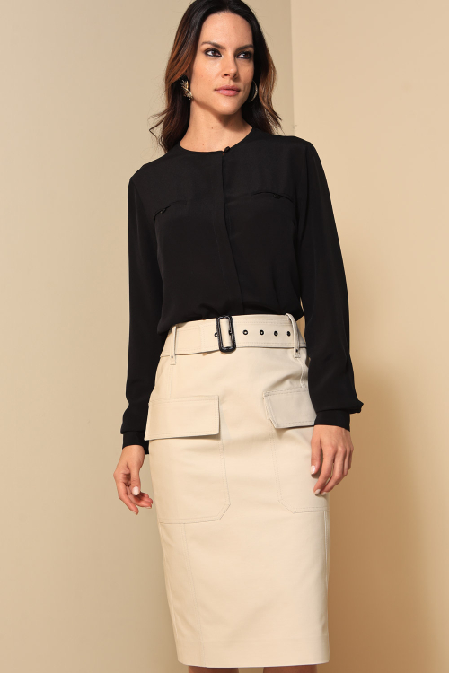 CAMISA ML SEDA SOPHIE