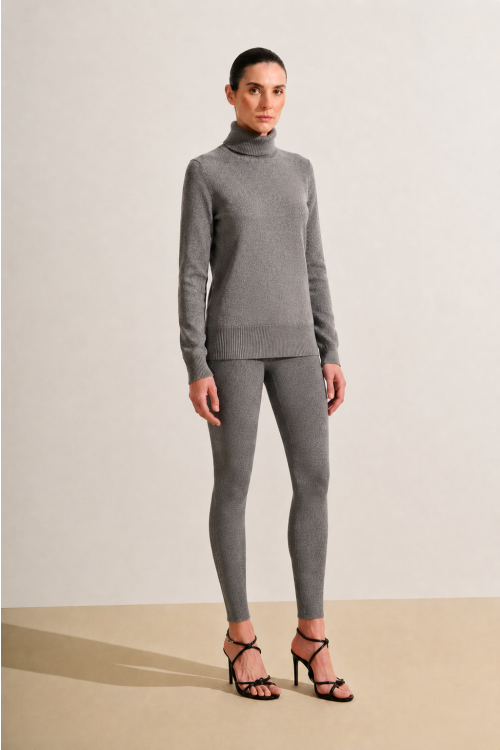 CALÇA LEGGING TRICOT NINA