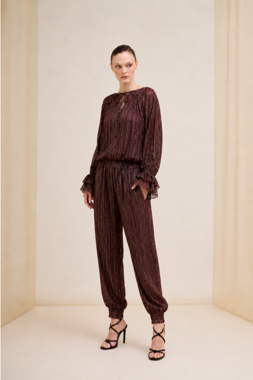 CALÇA SEDA IKAT