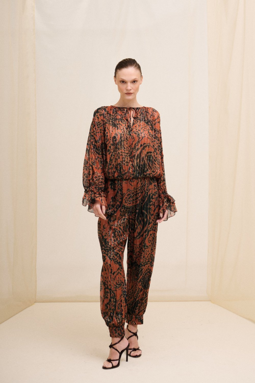CALÇA SEDA IKAT