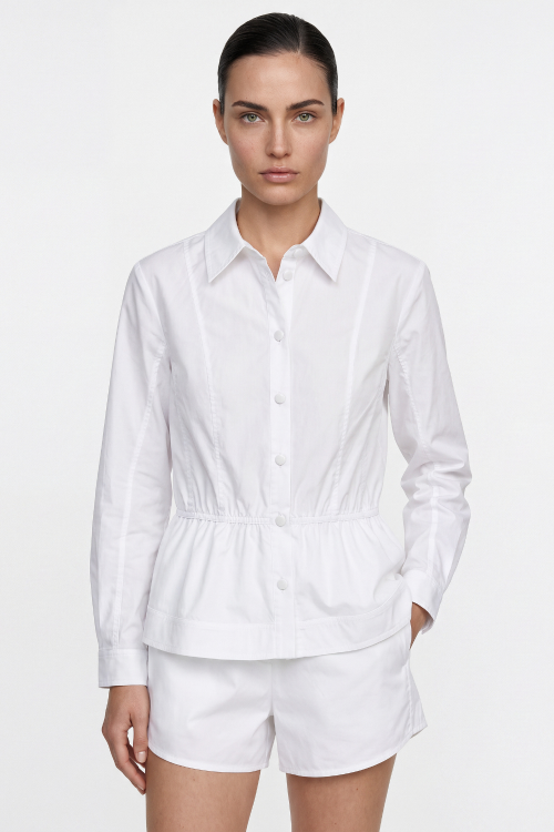 CAMISA PEPLUM PEONIA
