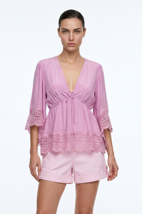BLUSA SEDA LACE VERBENA