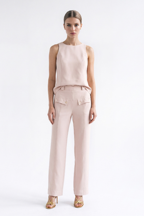 CALÇA CREPE LIS