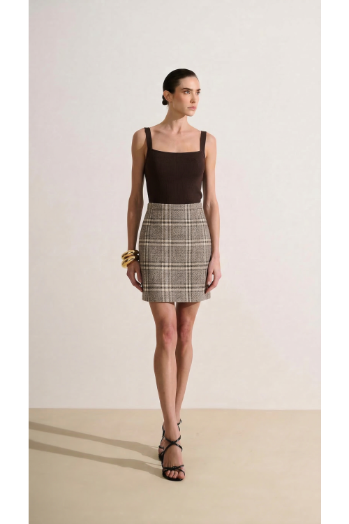 SAIA TWEED PLAID