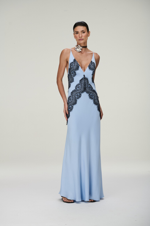 VESTIDO CREPE LACE