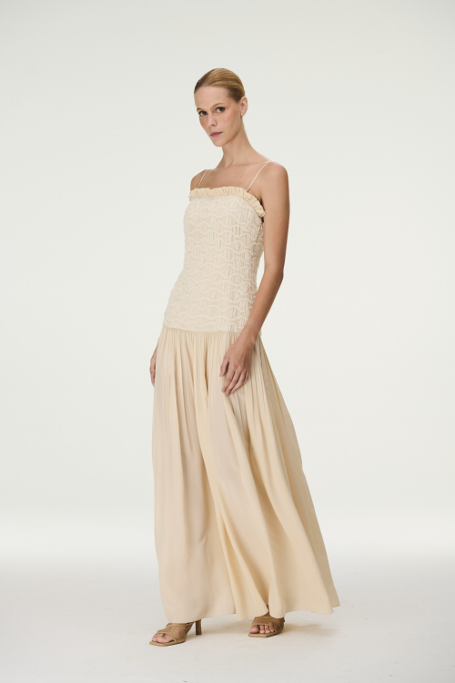 VESTIDO SEDA TELURE