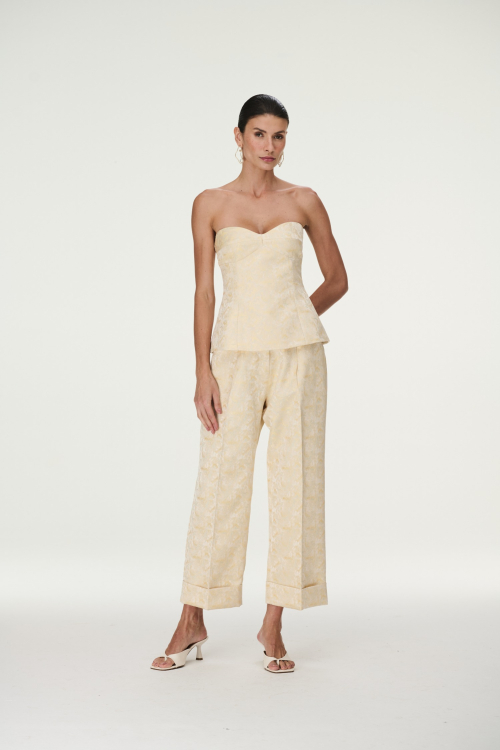 CALÇA JACQUARD AURORA
