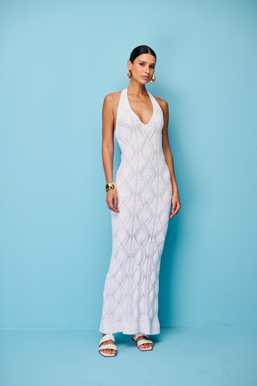 VESTIDO TRICOT CROCHET