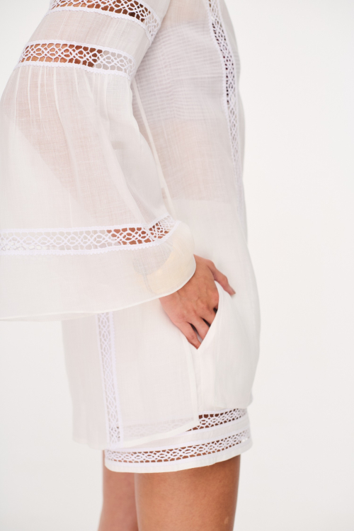 SHORT ORGANDY BELLE