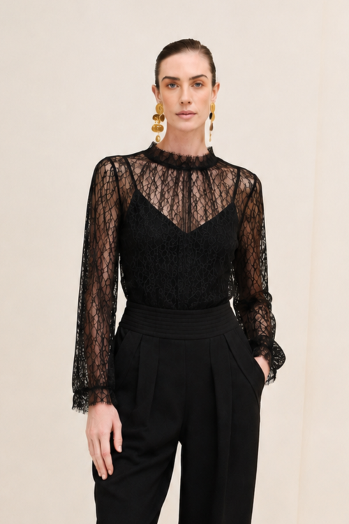 BLUSA RENDA