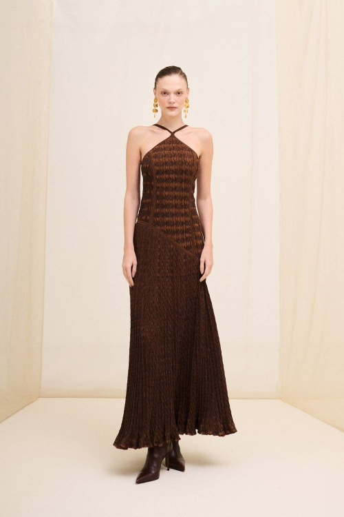 VESTIDO MIDI TRICOT LUNA