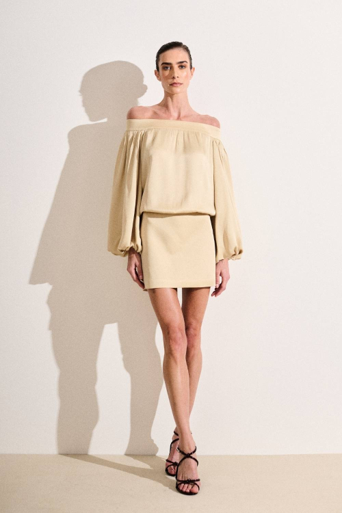 VESTIDO MINI CREPE NOA