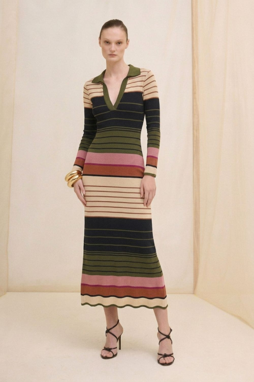 VESTIDO POLO TRICOT TULERIES