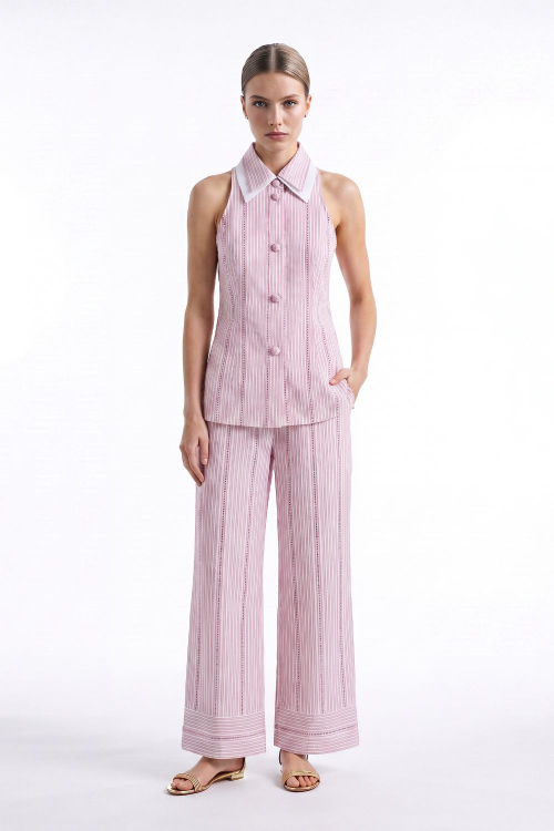 CALÇA COTTON MARINE
