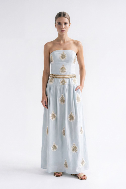VESTIDO TOMARA QUE CAIA FLEUR