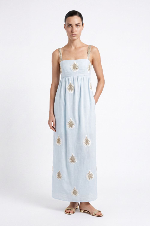 VESTIDO MIDI FLEUR
