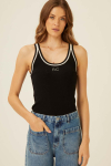 TOP TRICOT CANELADO