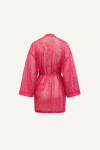 KIMONO TRICOT JACQUARD FLORAL