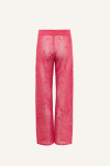 CALÇA TRICOT JACQUARD FLORAL