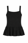 TOP TRICOT PEPLUM NINA