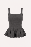 TOP TRICOT PEPLUM NINA