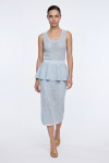 SAIA TRICOT PEPLUM