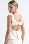 VESTIDO MINI CREPE LIS