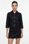 CASAQUETO TRICOT TWEED