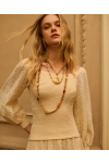 VESTIDO LONGO TRICOT LACE
