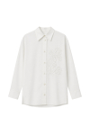 CAMISA COTTON TULERIE RICHELIEU